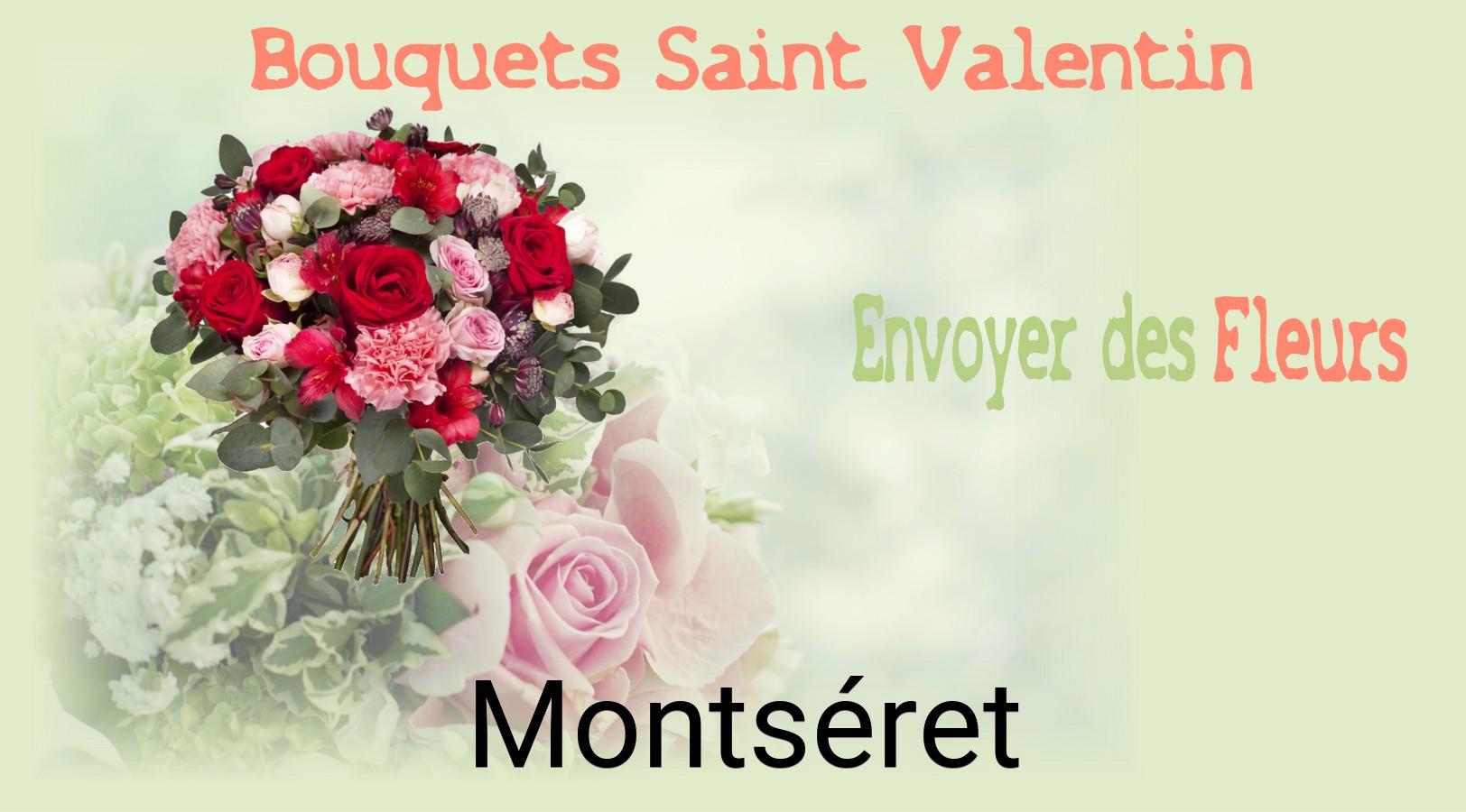 Roses de Saint-Valentin livrées à Montséret